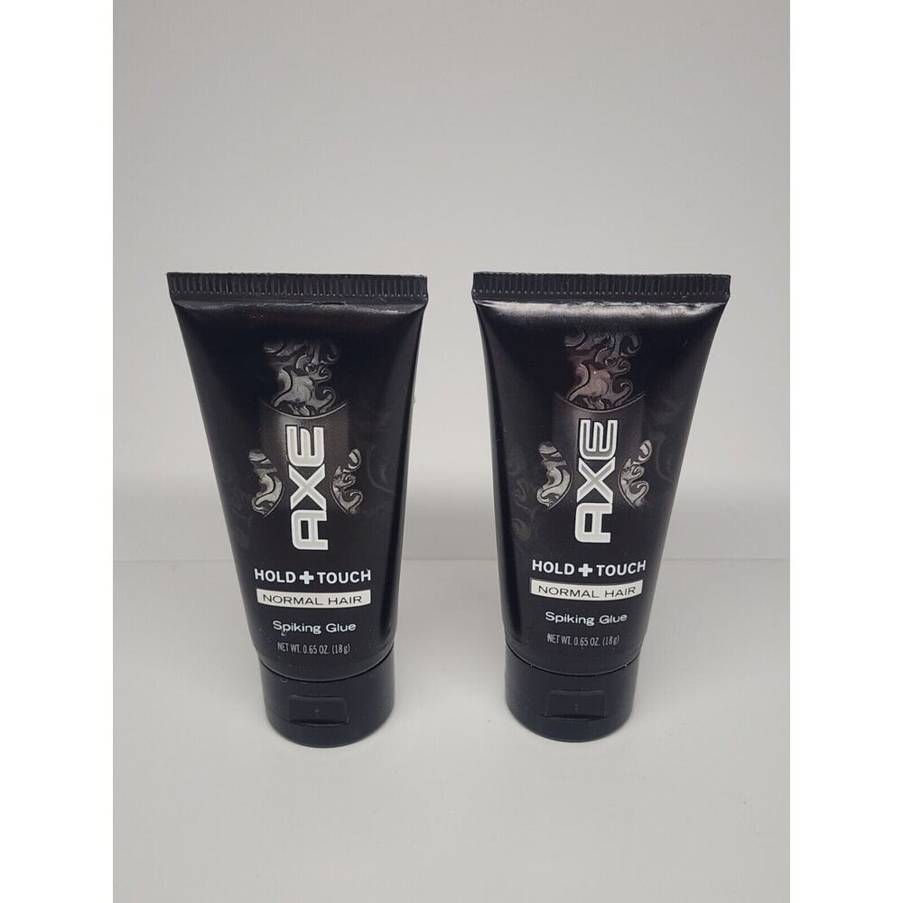 2 pk Axe Hold + Touch Spiking Glue 0.65 oz NORMAL HAIR (DISCONTINUED TRAVEL SIZE